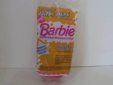 1992 McDonalds - Western Stampin' Barbie - Barbie (SEALED)